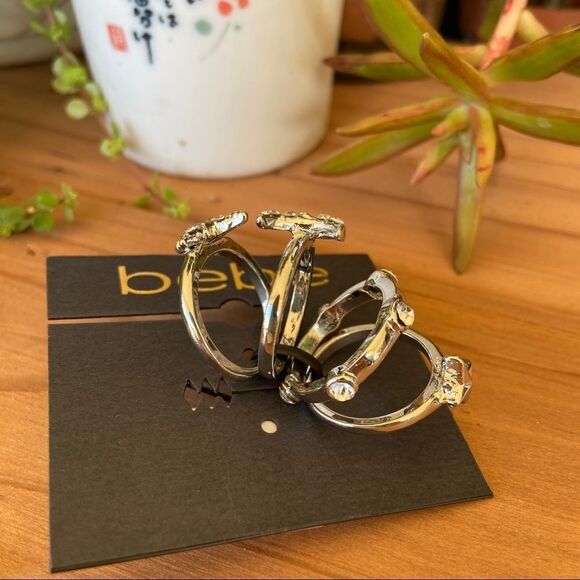 bebe Statement Ring $16 each or bundle 3 for $25 - Picture 1 of 5